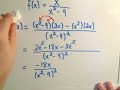 Finding Critical Numbers - Example 1 Finding Critical Numbers - Example 1