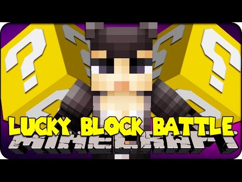 Minecraft - LUCKY BLOCK BOSS CHALLENGE - CATWOMAN! (Lucky Block Mod )