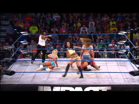 terrell - Knockouts Tag Team action between the teams of Mickie James and Taryn Terrell and Tara and Gail Kim. Watch IMPACT WRESTLING every Thursday night at 8/7c on S...