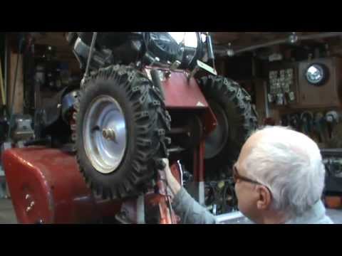 how to repair snowblower