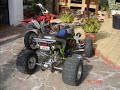 caballitos y derrapes en moto y en quad