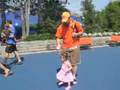 Sheridon Dancing at Sesame Place