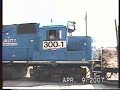 Conrail color on the old DLW mainline.