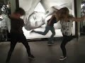 erin peter and roman dancing in abercrombie
