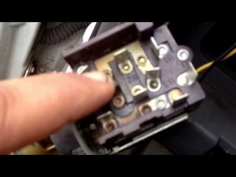 How to change a headlight switch on 1995 dodge ram 1500