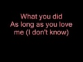 videos de Backstreet Boys   As Long As You Love Me Lyrics