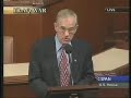 full story at http://www.thebluestate.com/2007/02/video_texas_rep.html

congressman ron paul (r-tx) stood his ground and joined the twenty-or-so other republicans that have decided to vote with the house democrats in favor of a non-binding iraq resolution that condemns president bush's troop surge.

speaking of bush, congressman paul was very straight-forward in his displeasure for bush's 