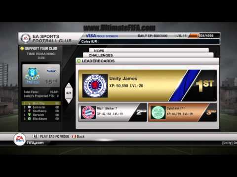 FIFA 12: How to Find My Challenges