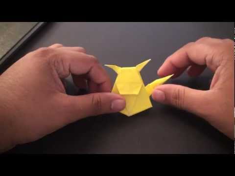 how to origami pokemon
