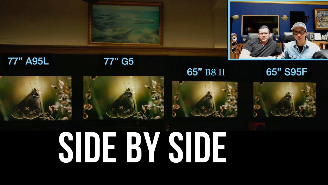 LG G5 vs Sony Bravia 8 II vs S95F – Best 2025 OLED TVs Side by Side