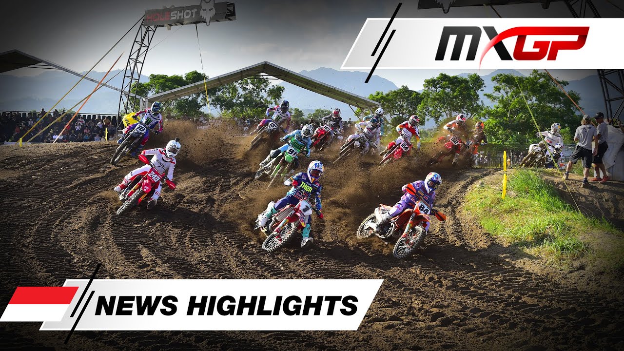 VIDEO Lo más destacado del MXGP Indonesia 2024 Motocross Enduro