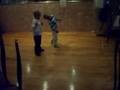 Little Boy reggae dancing.n Doin Freezes. killin it !