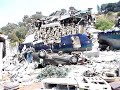 War of the Worlds plane crash set