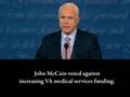 John McCain Loves Cutting Veterans Health Benefits