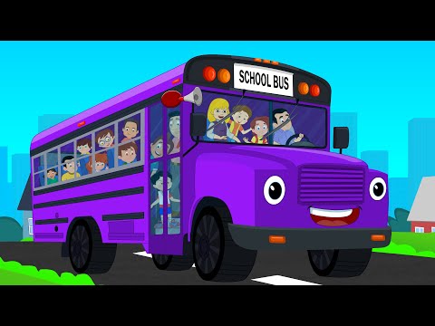 Bus - The wheels on the bus go round and round Round and round, round and round The wheels on the bus go round and round All through the town The wipers on the bus go