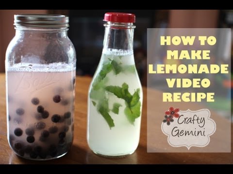 how to to make lemonade