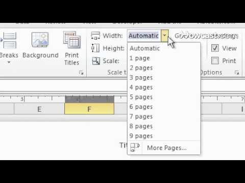 How to Use Page Setup & How to Print | Microsoft Excel