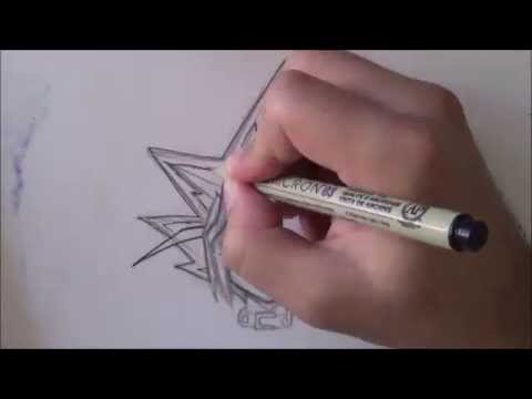 how to draw yugi