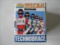 my favorite decade for sentai toys is the 80s. it's easy to see why...they just rock! this is my review of a shining example of 80s excellence: the techno brace!

borrowing the 