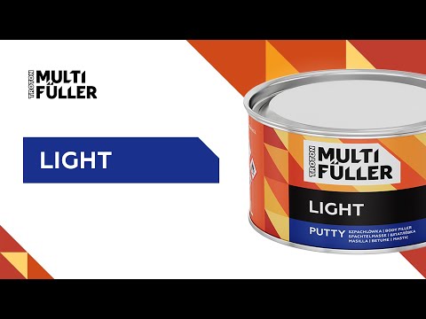 Нанесение шпатлевки LIGHT Multi Füller
