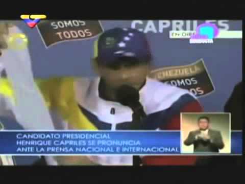 ZKVTV revive denuncias de Capriles, sobre supuesto fraude en mesa electoral en Trujillo