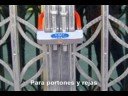 Candado con alarma para motos puertas bicicletas seguridad