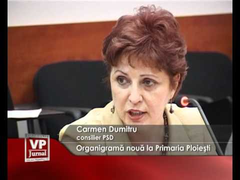 Organigrama noua la Primaria Ploiesti