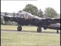 Avro Lancaster Lucky Landing at North Weald 1993