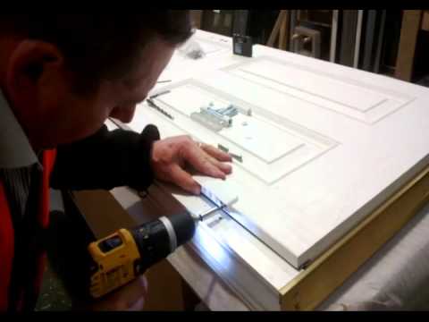how to fit easy fit hinges