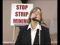 Green Party supports fight against strip mining
