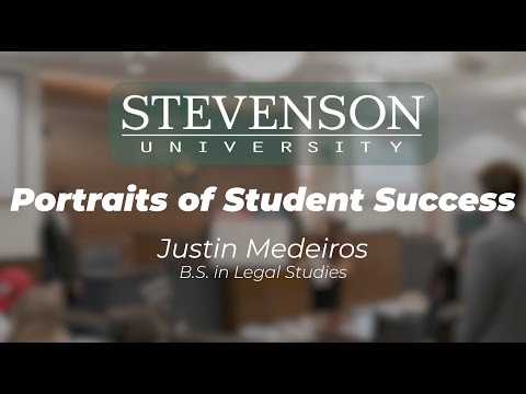 Portraits of Student Success: Justin Medeiros, Legal Studies Major