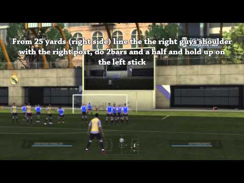 how to kick a free kick in fifa 11