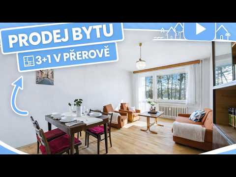 Video Byt 3+1 na prodej s balkonem v Přerově