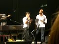 Luca Jurman e Marco Carta duetto live Cagliari