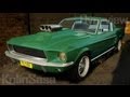 Ford Mustang 1967 для GTA 4 видео 1