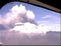 CHAITEN - sobrevuelo del volcán en erupción