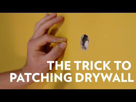 how to patch a hole on drywall