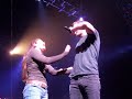 Keri on stage with Dierks