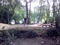 louis falls off his bike