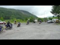 Leaving Tyndrum Lodge