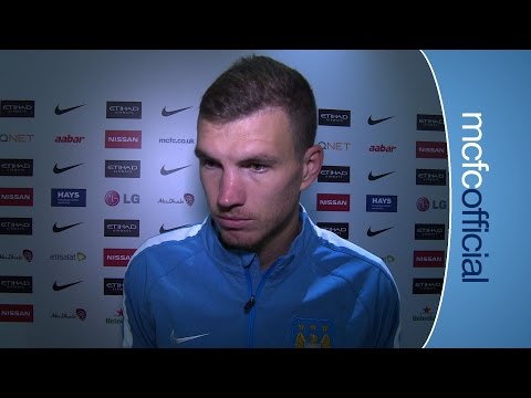 DZEKO REACTION | City 7-0 Sheffield Weds