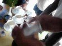 Audiance can take any card from magician. Magician will show the card in his mobile phone as cartoon animation.