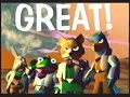 starfox 64   ending in expert mode