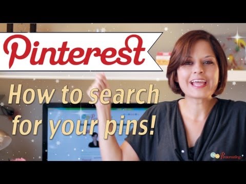 how to search pins on pinterest