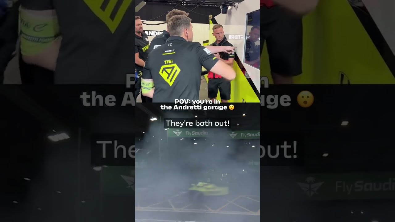 POV: you're in the Andretti garage