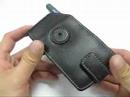 PDair Leather Case for Palm Treo 700p/700w/650/600 - Flip Ty
