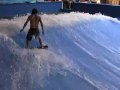 Cody flowboarding Massanutten Resort, Virginia.