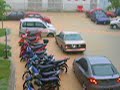 MMU HB2 carpark Flooded!! MMU HB2 carpark Flooded!!