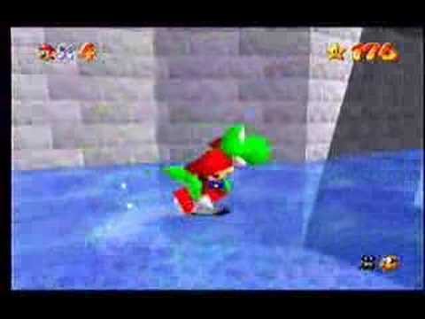 how to be yoshi in super mario 64