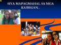 TALAMBUHAY NI TUESDAY MAY CABIDO - FINAL